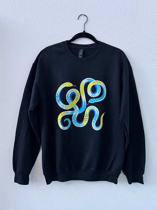 Snake Sweatshirt Black