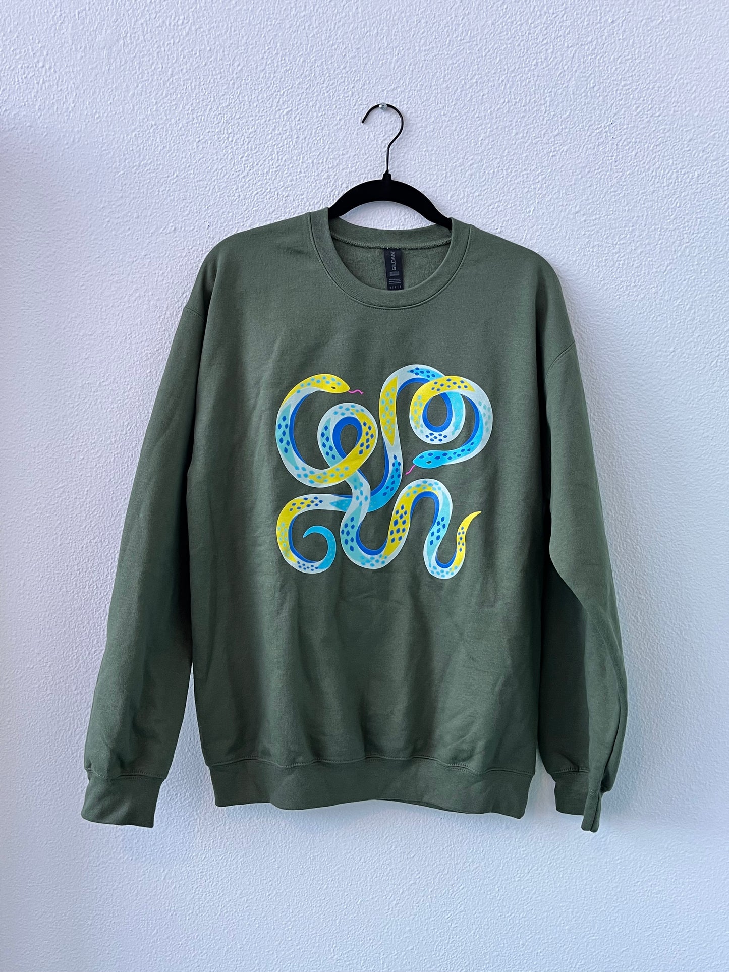 Snake Sweatshirt Green