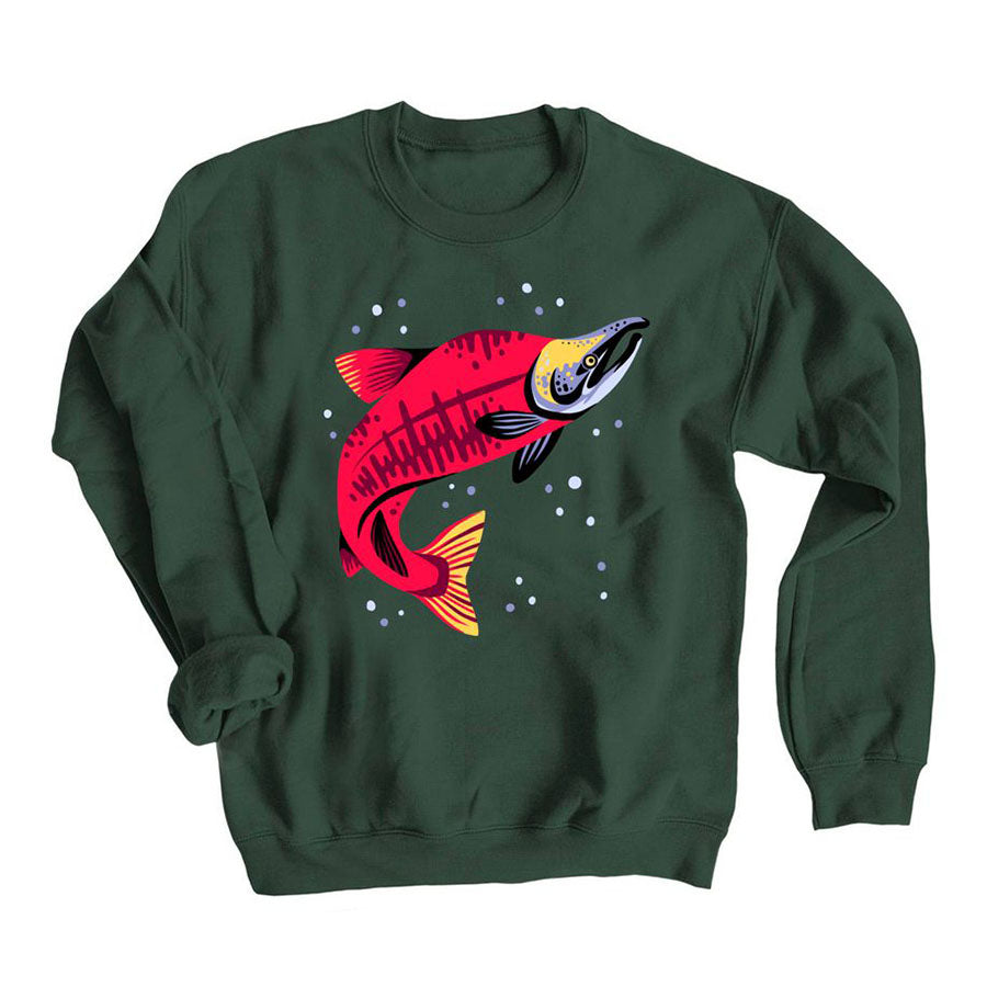 Sockeye Salmon Sweatshirt