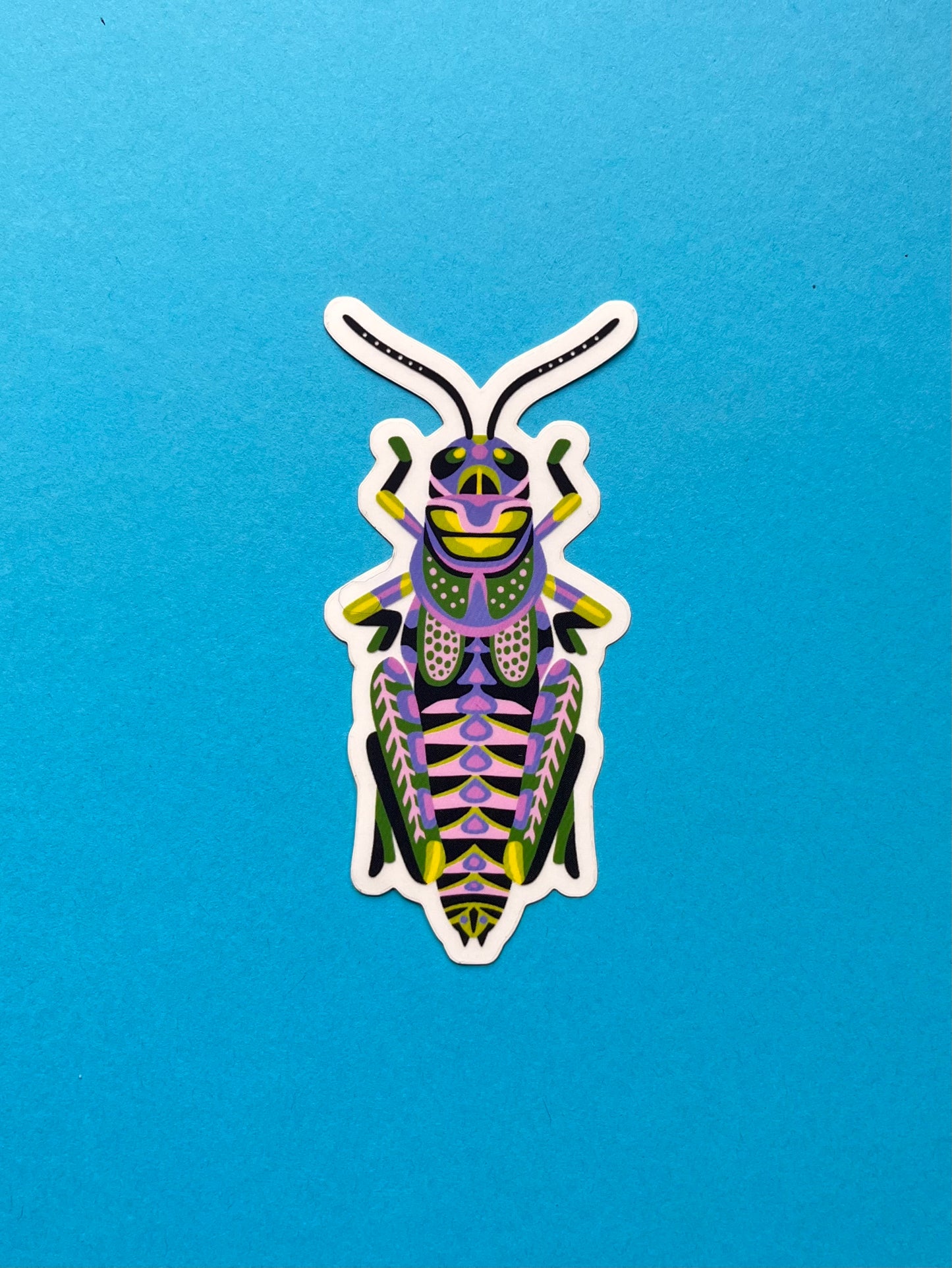 Grasshopper Sticker