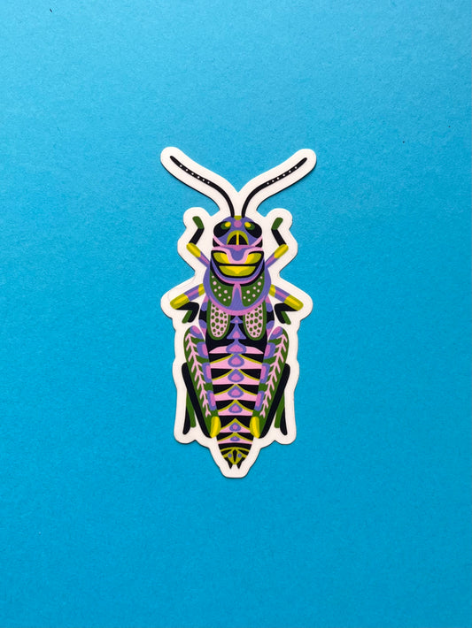 Grasshopper Sticker