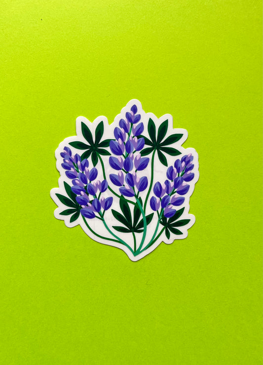 Lupine Sticker